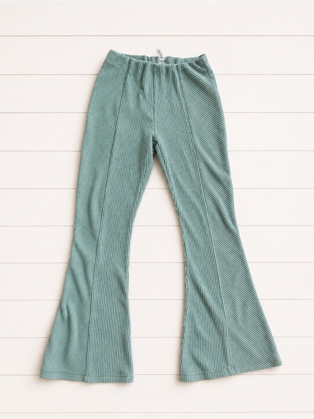 Altard State Active Ribbed Flare Track Pants - AS Revival Seafoam Green Size S